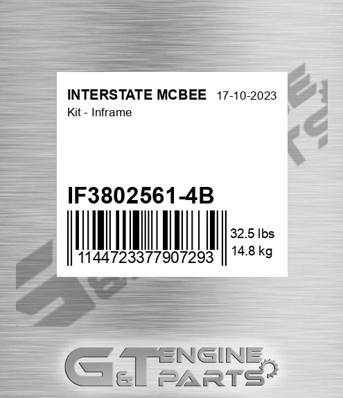 IF3802561-4B Kit - Inframe