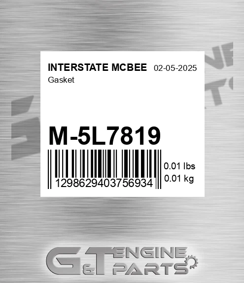 M-5L7819 Gasket