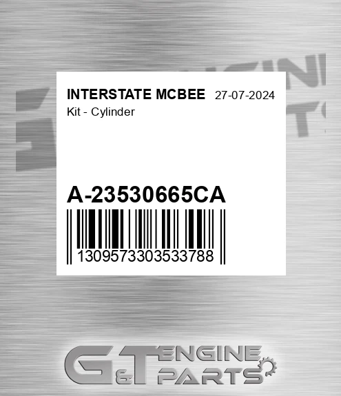 A-23530665CA Kit - Cylinder