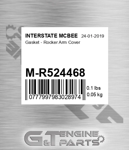M-R524468 Gasket - Rocker Arm Cover