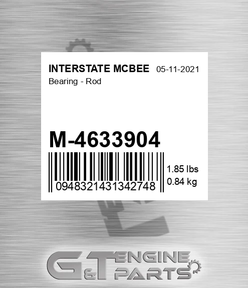 M-4633904 Bearing - Rod