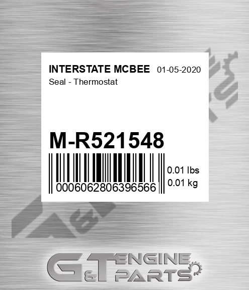 M-R521548 Seal - Thermostat