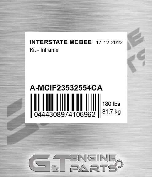 A-MCIF23532554CA Kit - Inframe