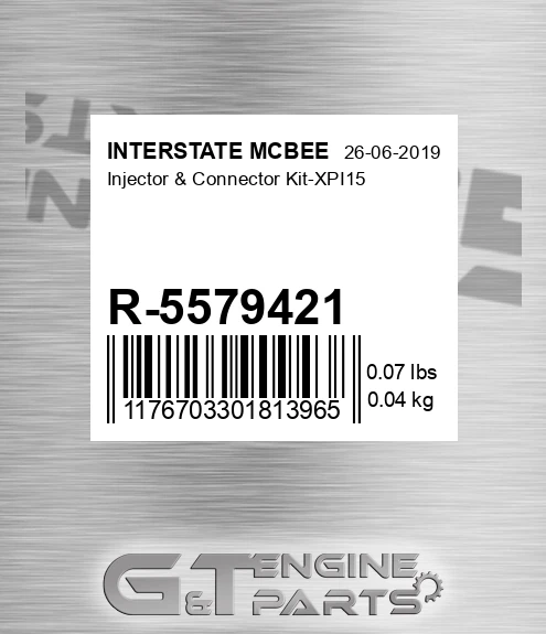 R-5579421 Injector & Connector Kit-xpi15