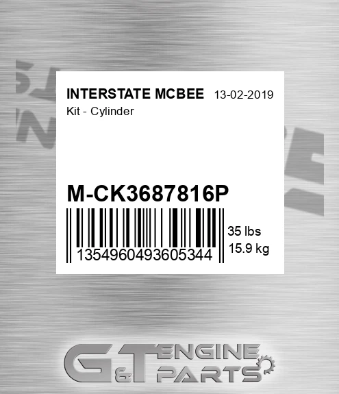 M-CK3687816P Kit - Cylinder