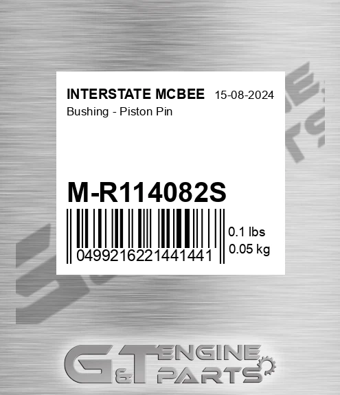 M-R114082S Bushing - Piston Pin
