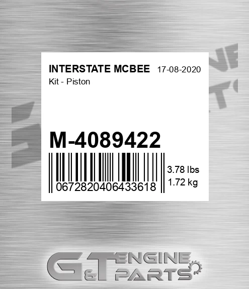 M-4089422 Kit - Piston