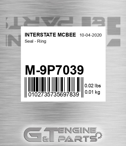 M-9P7039 Seal - Ring