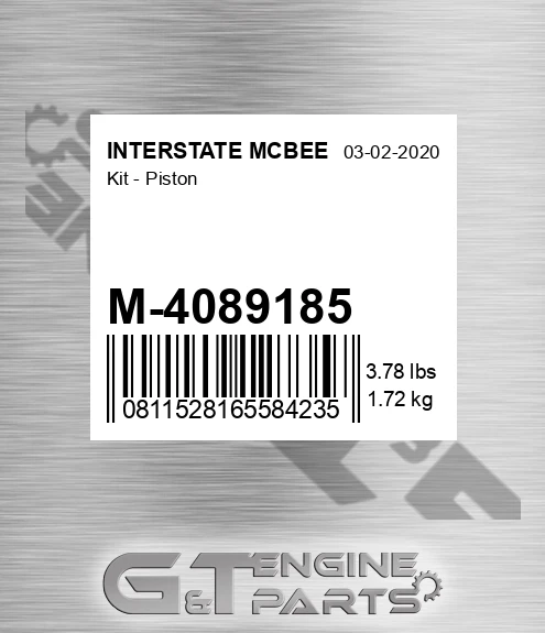 M-4089185 Kit - Piston