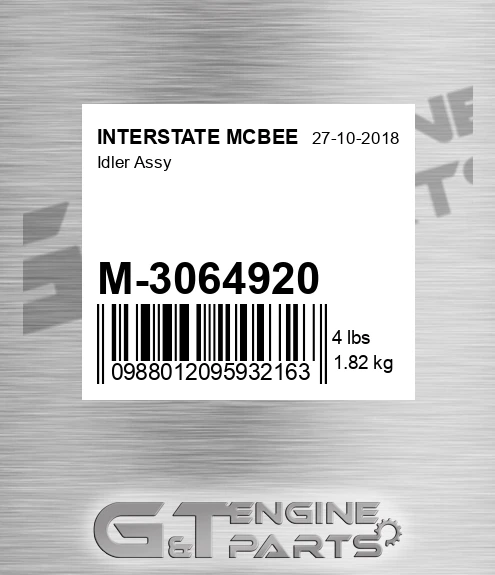 M-3064920 Idler Assy