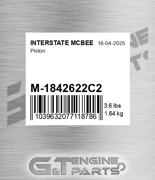 M-1842622C2 Piston