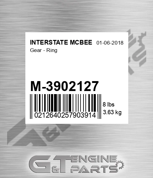 M-3902127 Gear - Ring