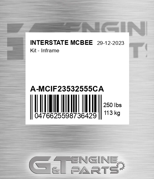 A-MCIF23532555CA Kit - Inframe