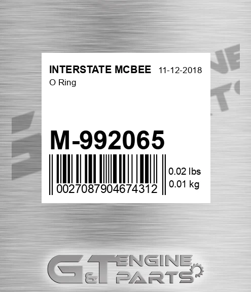 M-992065 O Ring