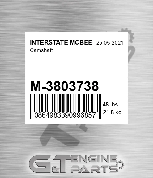 M-3803738 Camshaft