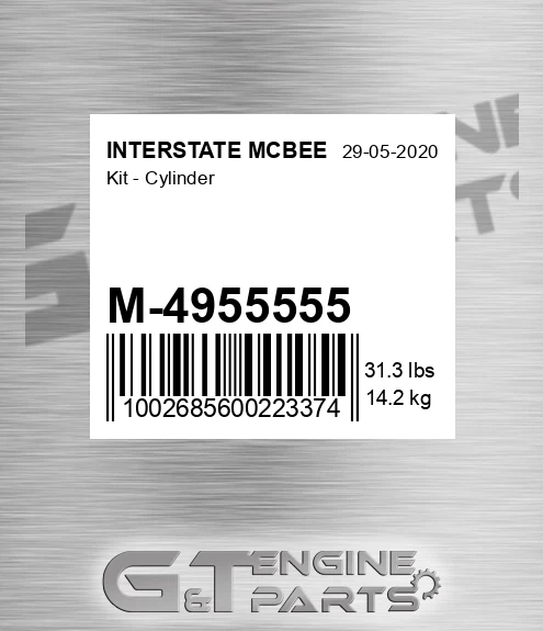 M-4955555 Kit - Cylinder