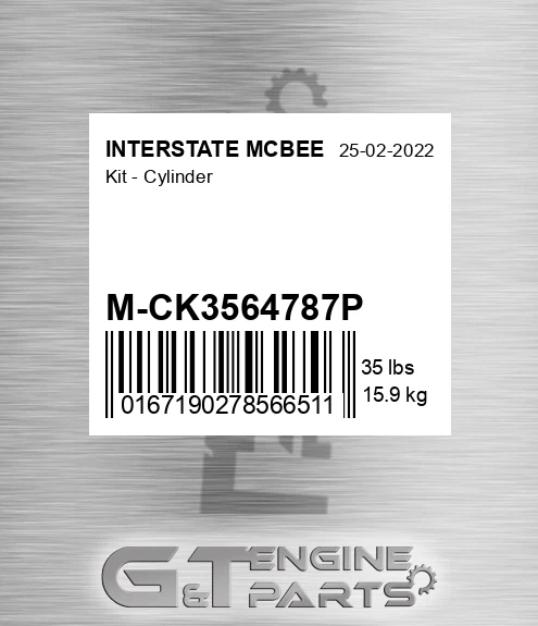 M-CK3564787P Kit - Cylinder