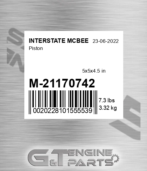 M-21170742 Piston