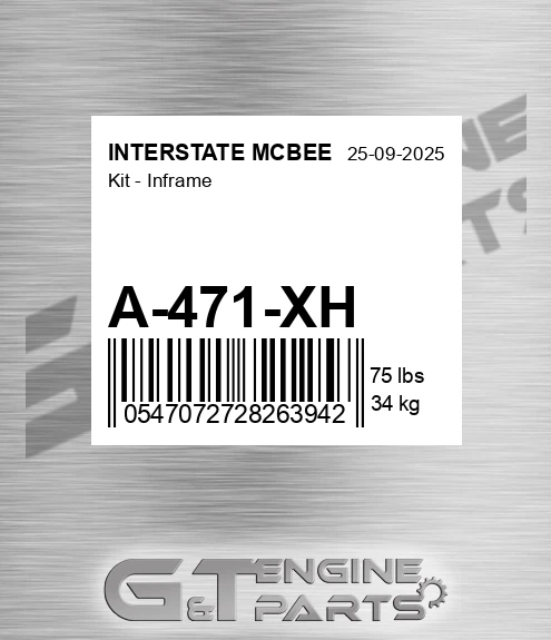 A-471-XH Kit - Inframe