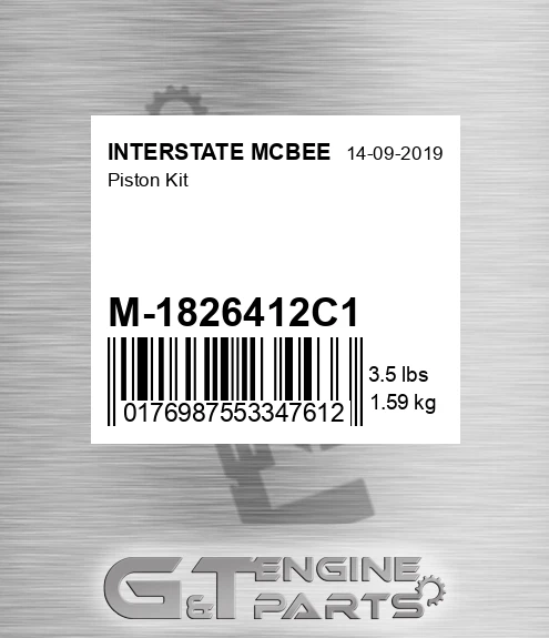 M-1826412C1 Piston Kit