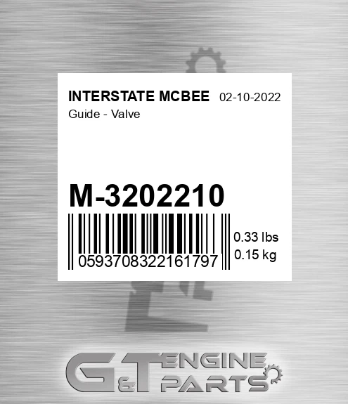 M-3202210 Guide - Valve
