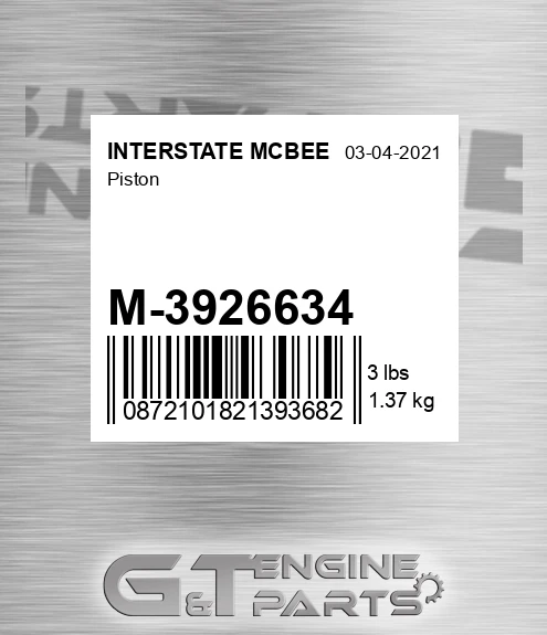 M-3926634 Piston