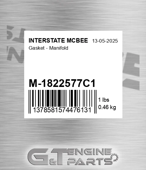 M-1822577C1 Gasket - Manifold