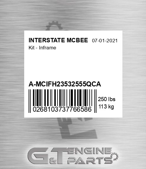 A-MCIFH23532555QCA Kit - Inframe