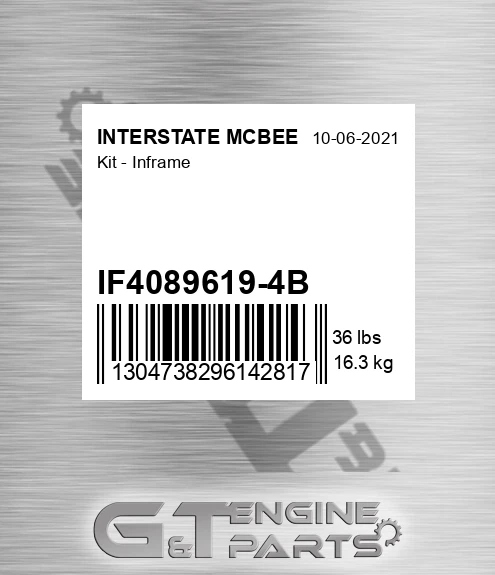 IF4089619-4B Kit - Inframe