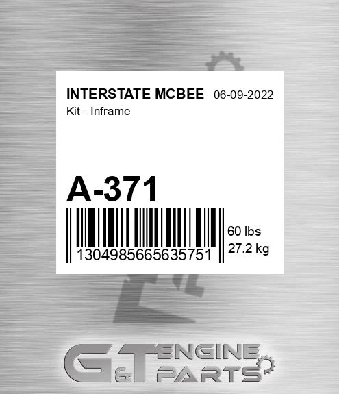 A-371 Kit - Inframe
