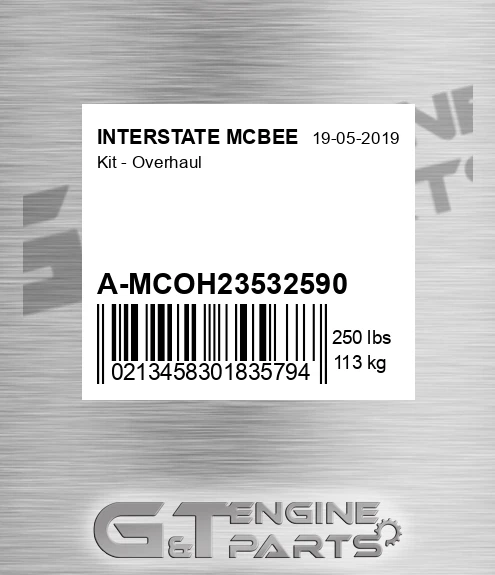 A-MCOH23532590 Kit - Overhaul