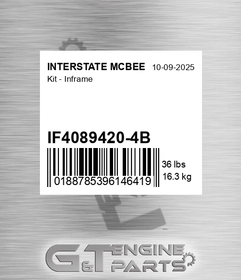 IF4089420-4B Kit - Inframe