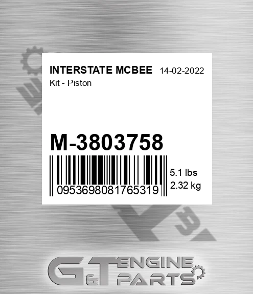M-3803758 Kit - Piston