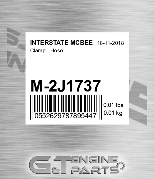 M-2J1737 Clamp - Hose