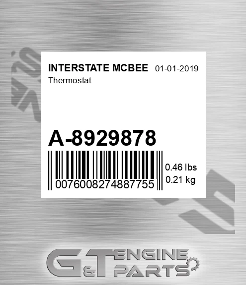 A-8929878 Thermostat