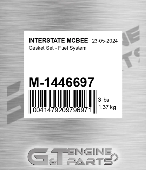 M-1446697 Gasket Set - Fuel System for INTERSTATE MCBEE