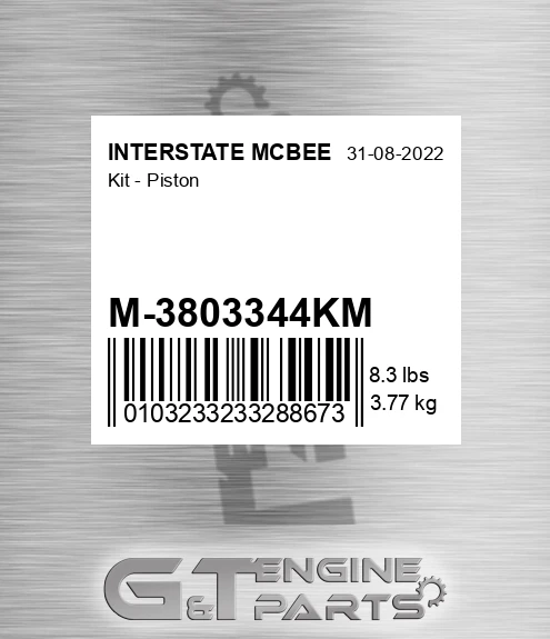 M-3803344KM Kit - Piston