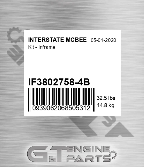 IF3802758-4B Kit - Inframe