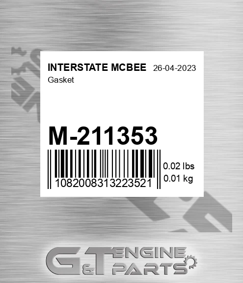 M-211353 Gasket