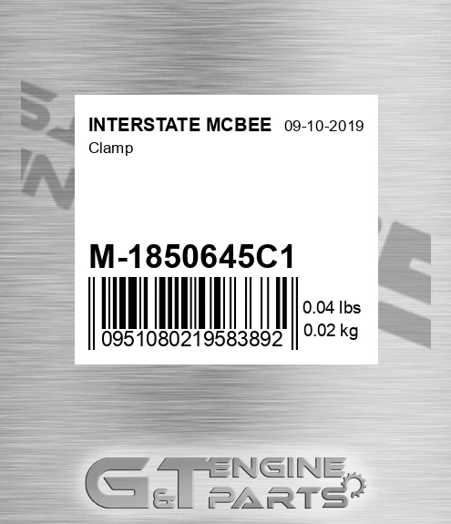 M-1850645C1 Clamp