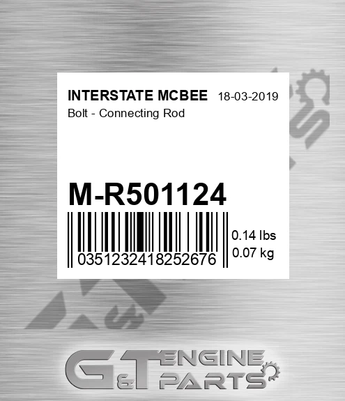 M-R501124 Bolt - Connecting Rod