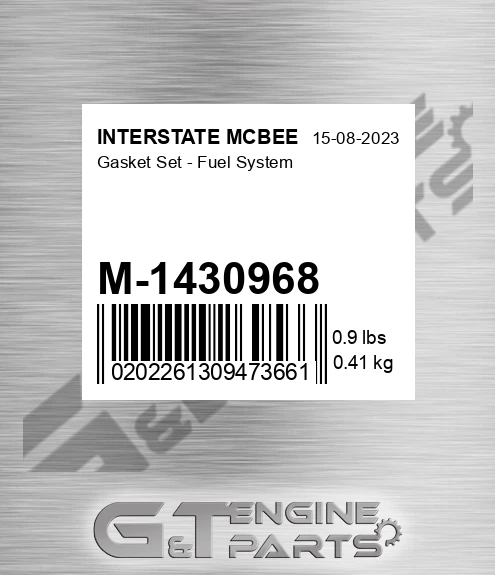 M-1430968 Gasket Set - Fuel System for INTERSTATE MCBEE