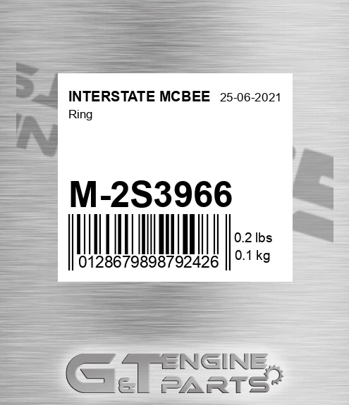 M-2S3966 Ring for INTERSTATE MCBEE