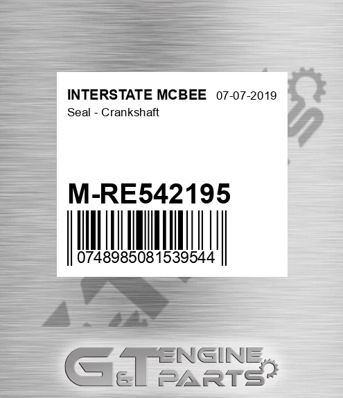 M-RE542195 Seal - Crankshaft