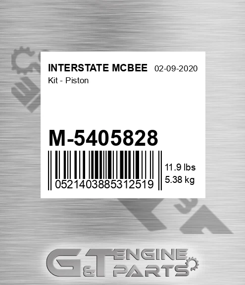 M-5405828 Kit - Piston