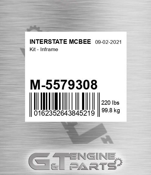 M-5579308 Kit - Inframe