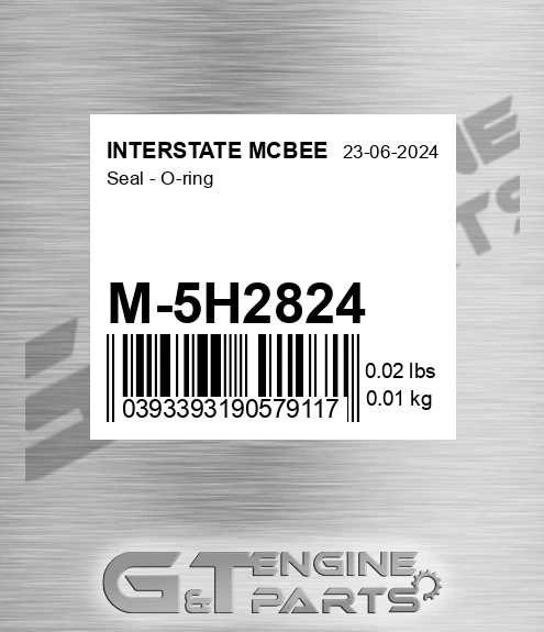 M-5H2824 Seal - O-ring