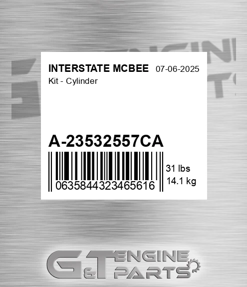 A-23532557CA Kit - Cylinder