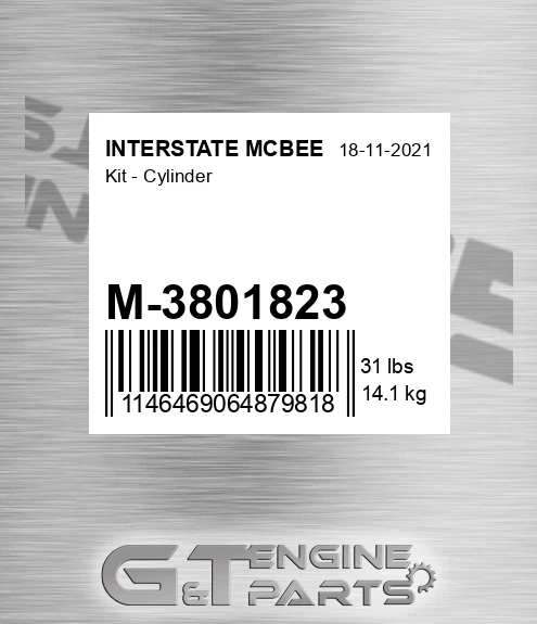 M-3801823 Kit - Cylinder