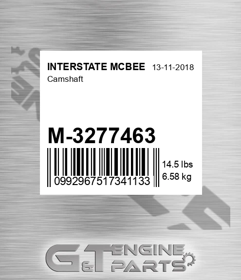 M-3277463 Camshaft
